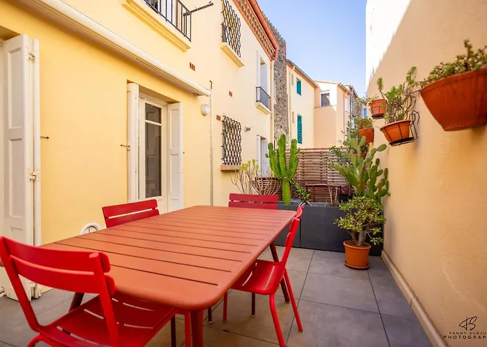 T2 En Plein Coeur Du Village & Terrasse Privee Apartamento Collioure